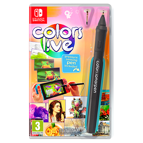 Colors Live Pressure Sensing Pen Included