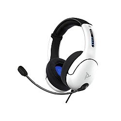 Headphones Cu Fir Pdp Lvl50 Alb/negru