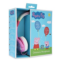 Headphones Peppa Glitter Rainbow