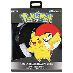 Headphones Otl Pokemon Pokeball Bt Unior Black