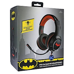 Headphones Cu Fir Otl Batman Dc Pro G4 Black
