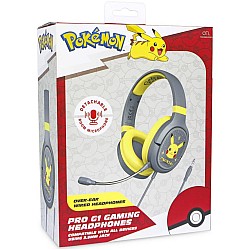 Headphones Cu Fir Otl Pokemon Pro G1 Galben/gri