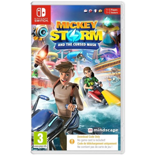 Mickey Storm And The Cursed Mask (code In A Box)