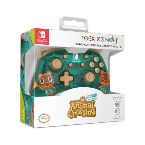 Controller Pdp Cu Fir Rock Candy Mini Animal Crossing Nsw