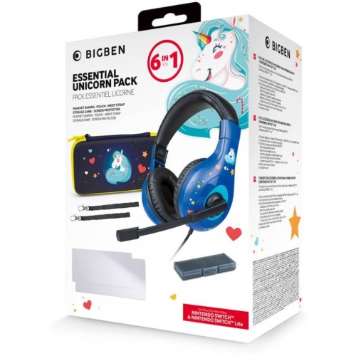 Nacon Essential Pack Unicorn For Nintendo Switch