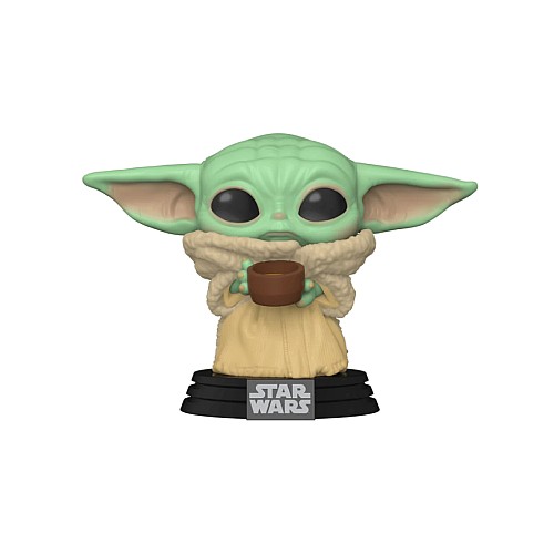 Pop! Star Wars Mandalorian The Child With Cup