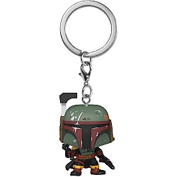 Keychain De Chei Funko Pop! Star Wars: The Book Of Bobba Fett - Bobba Fett