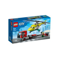Lego City Great Vehicles: Rescue Helicopter Transport (60343)