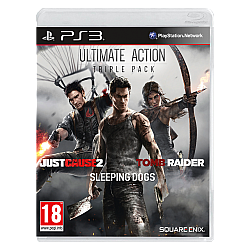 Ultimate Action Triple Pack Just Cause 2, Sleeping Dogs &tomb Raider