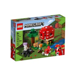 Lego Minecraft: The Mushroom House (21179)