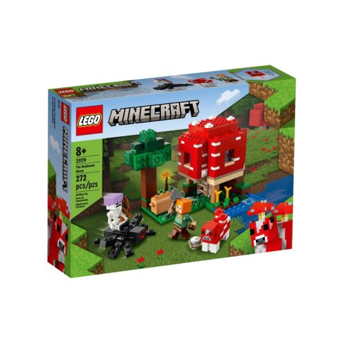 Lego Minecraft: The Mushroom House (21179)