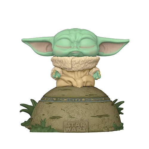 Pop! Deluxe Mandalorian Grocu Using The Force