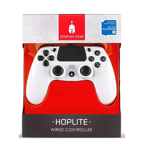 Spartan Gear Controller Cu Fir Hoplite Alb -pc/ps4