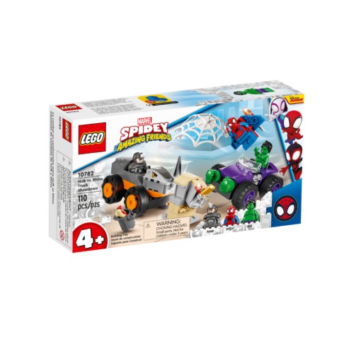 Lego Marvel: Hulk Vs. Rhino Truck Showdown (10782)