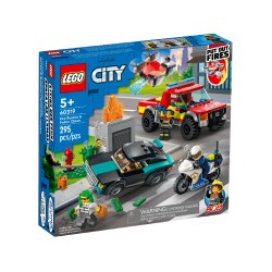 Lego City: Fire Rescue Police Chase (60319)