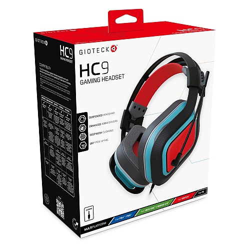 Headphones Cu Fir Gioteck Hc-9 - Nintendo Switch