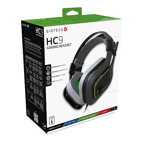 Headphones Cu Fir Gioteck Hc-9 For Xbox One