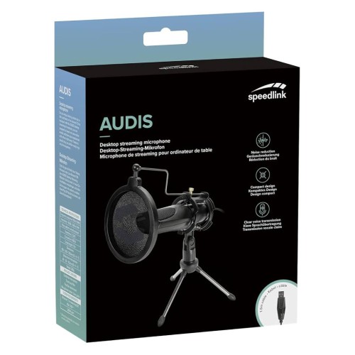 Microphone Speedlink Audis Streaming For Pc