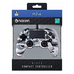 Nacon Controller Cu Fir Compact Gri-camuflaj For Ps4