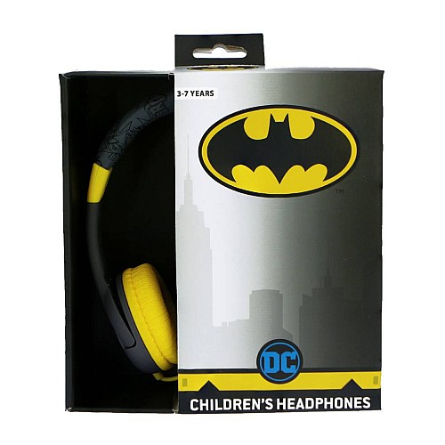 Headphones Otl Batman Gri/galben