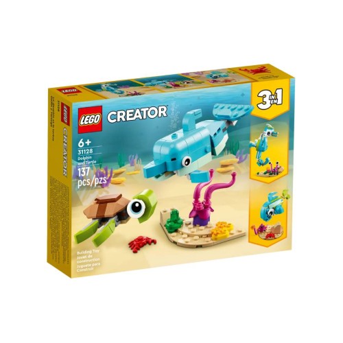 Lego Creator: Dolphin And Turtle (31128)