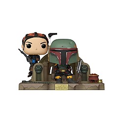 Pop! Moments Star Wars Mandalorian Boba Fett Si Fennec Shand