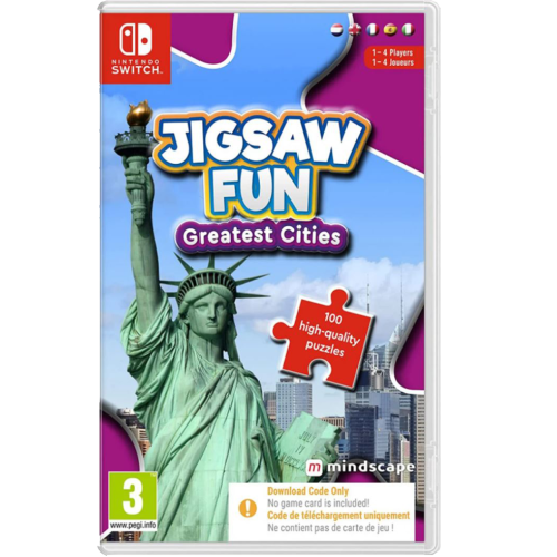 Jigsaw Fun Greatest Cities (code In A Box)