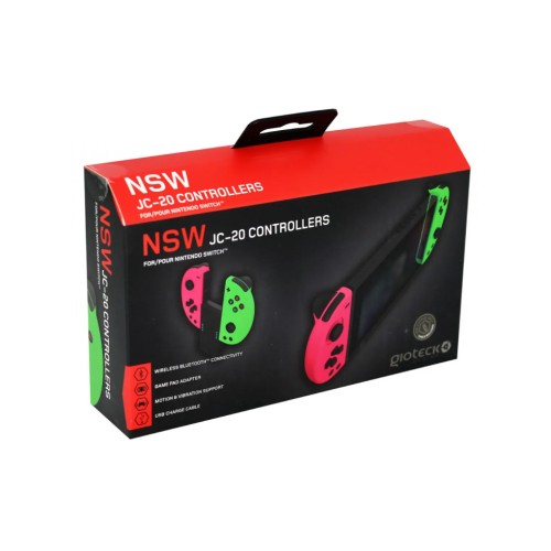 Controllere Gioteck Jc-20 Roz/verde