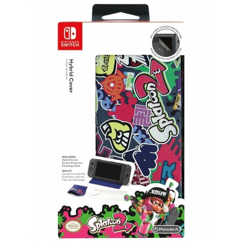 Carcasa Hibrida Powera Nintendo Switch Splatoon 2