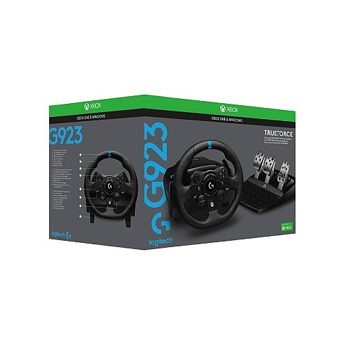 Steering Wheel Cu Pedale Logitech G923 For Xbox One,pc