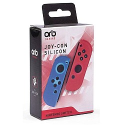Grips For Joy-con Din Silicone Red Si Blue Nintendo Switch
