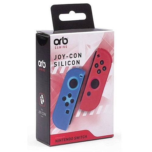 Grips For Joy-con Din Silicone Red Si Blue Nintendo Switch