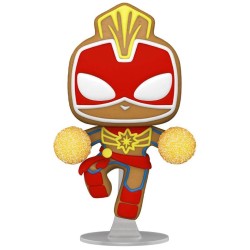 Funko Pop! Marvel: Holiday - Gingerbread Captain Marvel
