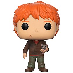Pop! Harry Potter Ron Weasley With Scabbers