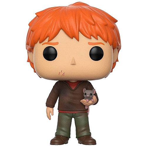 Pop! Harry Potter Ron Weasley With Scabbers