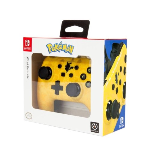 Controller Cu Fir Powera Galben Nintendo Switch