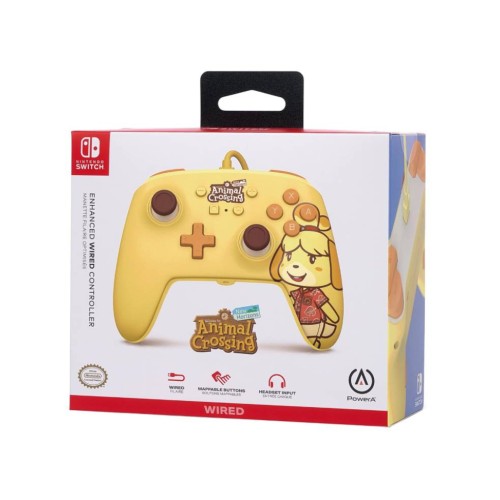Controller Cu Fir Powera Animal Crossing: Isabelle Nintendo Switch