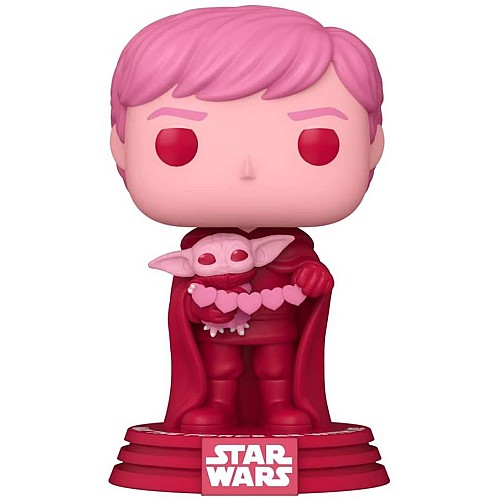 Pop! Star Wars Valentines S2 Luke Skywalker With Grogu