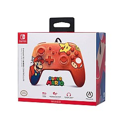 Controller Cu Fir Powera Mario Vintage Nintendo Switch