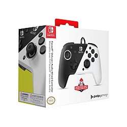 Controller Pdp Nintendo Switch Faceoff Deluxe + Audio Alb Black