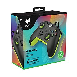 Controller Cu Fir Pdp Blue Carbon Galben Electric Xbox Series X
