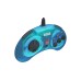 Controller Retro-bit Sega Mega D. 8-b Usb Blue Pc