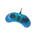 Controller Retro-bit Sega Mega D. 8-b Usb Blue Pc