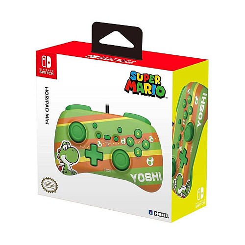 Controller Horipad Mini Hori Super Mario Series Yoshi Verde Nintendo Switch