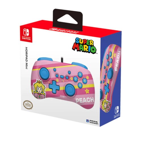 Controller Hori Mini Super Mario Series Peach Roz Nintendo Switch