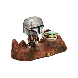 Pop! Television Moments Star Wars Mandalorian The Mandalorian With The Child