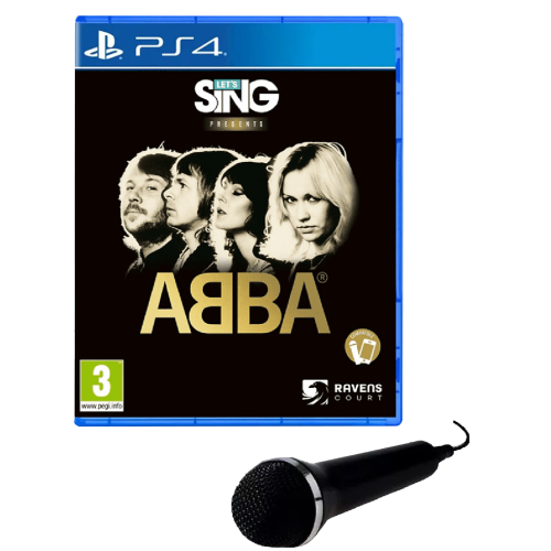 Let's Sing Abba Single Mic Bundle