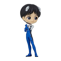 Banpresto Q Posket Evangelion New Theatrical Edition - Shinji Ikari Plugsuit Style Ver.a