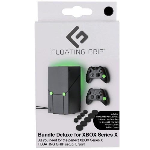 Suport Perete Deluxe Bundle Floaing Grip Black Xbox Series X