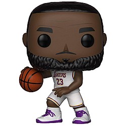 Pop! Basketball Lakers Lebron James White Uniform